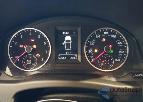 2015 Volkswagen Tiguan S from USA, damaged, VIN WVGAV7AX0FW605504